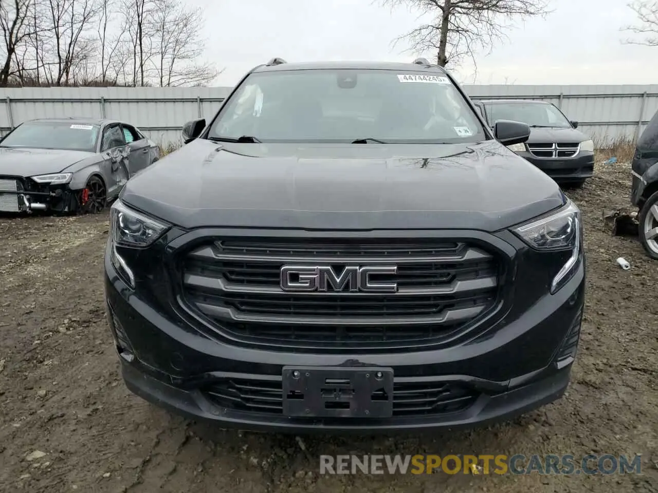 5 fotografías del automóvil dañado 3GKALMEV8ML360816 GMC TERRAIN 2021