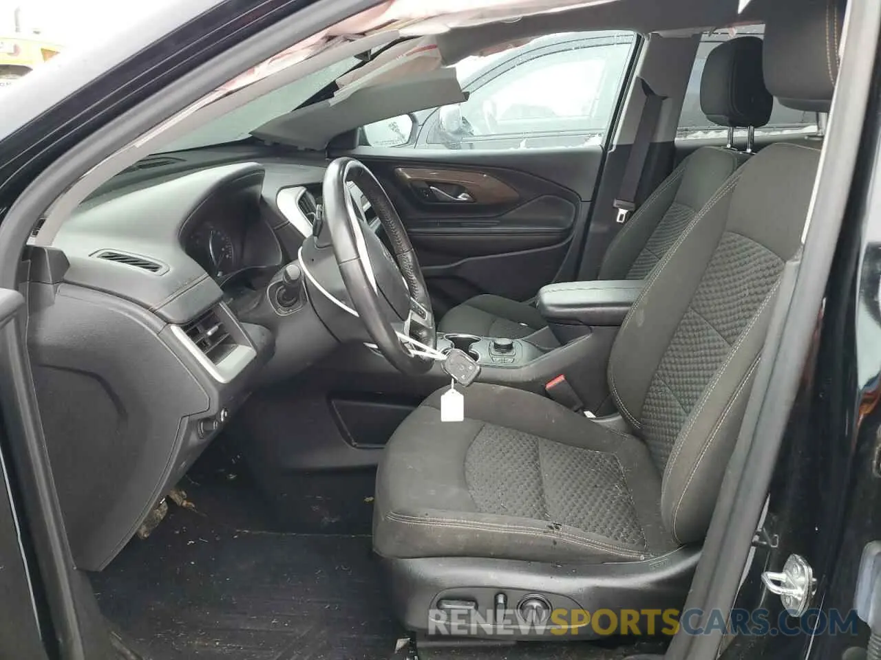 7 fotografías del automóvil dañado 3GKALMEV8ML360816 GMC TERRAIN 2021