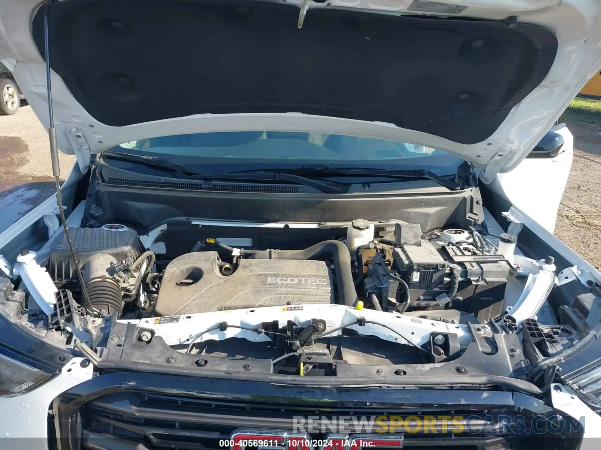 10 fotografías del automóvil dañado 3GKALMEV8ML370164 GMC TERRAIN 2021