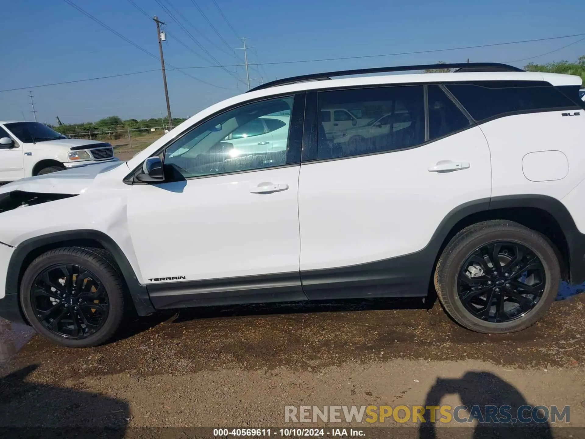 14 fotografías del automóvil dañado 3GKALMEV8ML370164 GMC TERRAIN 2021