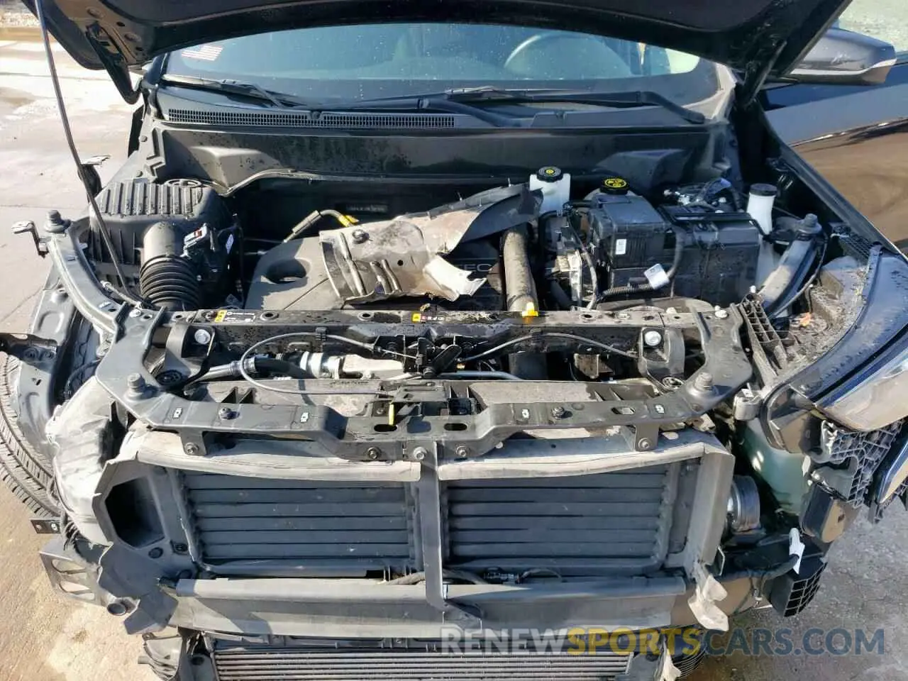 12 fotografías del automóvil dañado 3GKALMEV9ML307154 GMC TERRAIN 2021