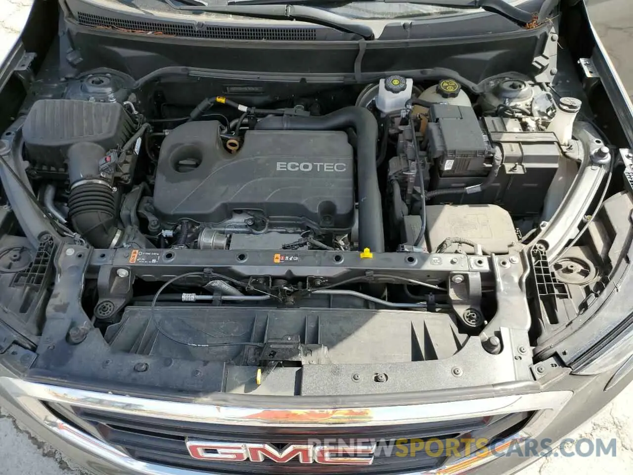 12 fotografías del automóvil dañado 3GKALMEV9ML332913 GMC TERRAIN 2021