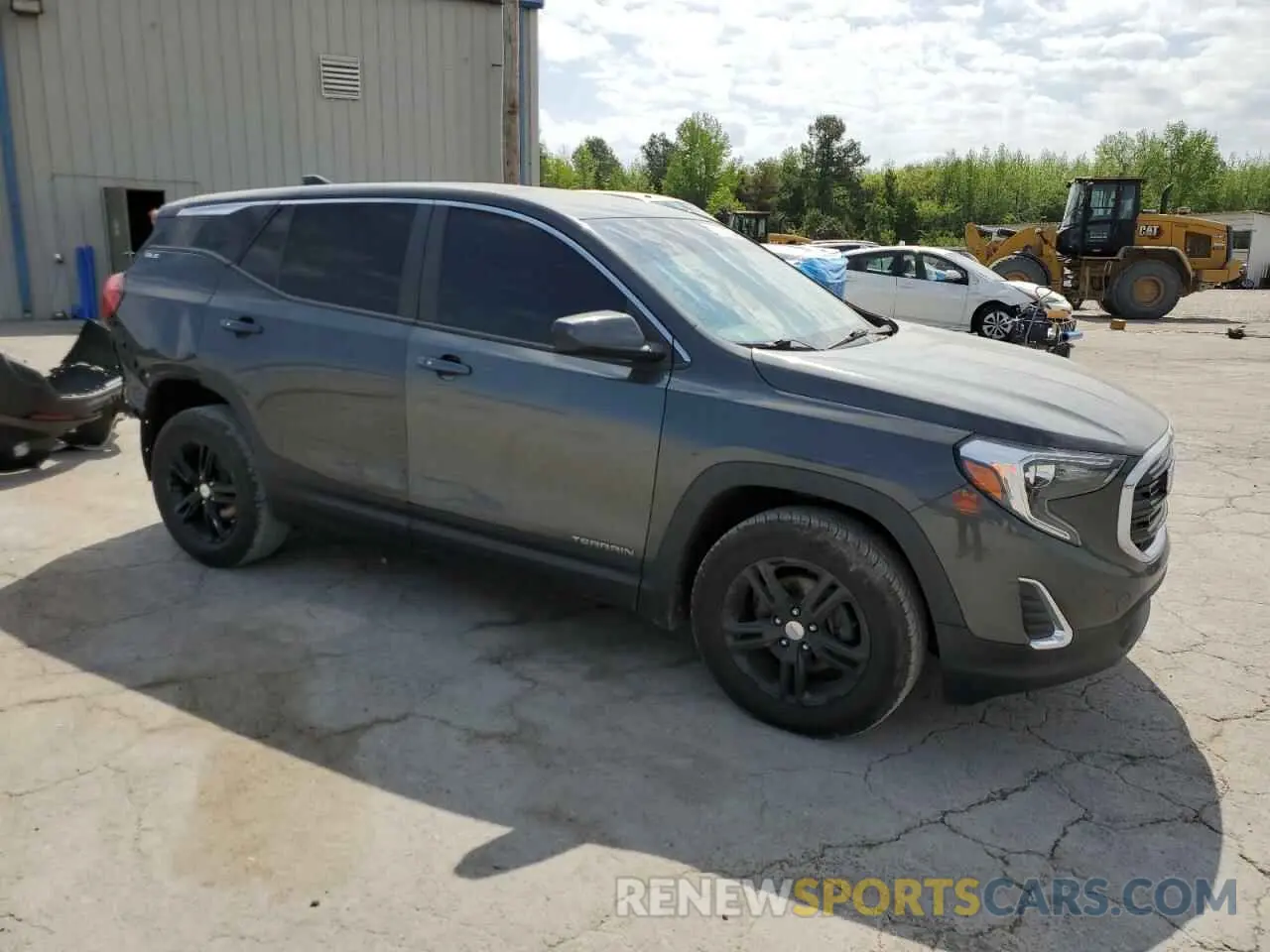 4 fotografías del automóvil dañado 3GKALMEV9ML332913 GMC TERRAIN 2021