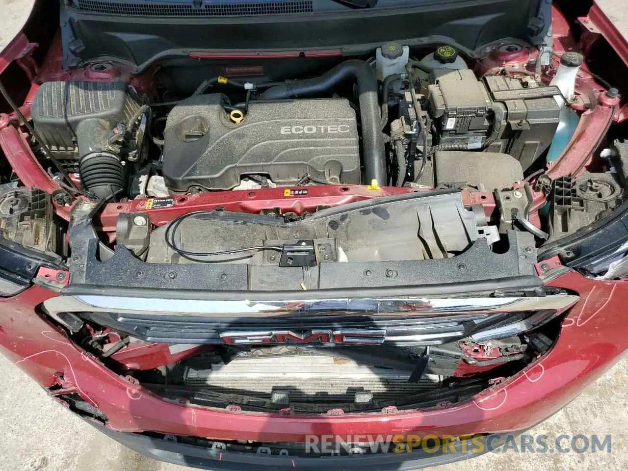 12 fotografías del automóvil dañado 3GKALMEVXML328434 GMC TERRAIN 2021