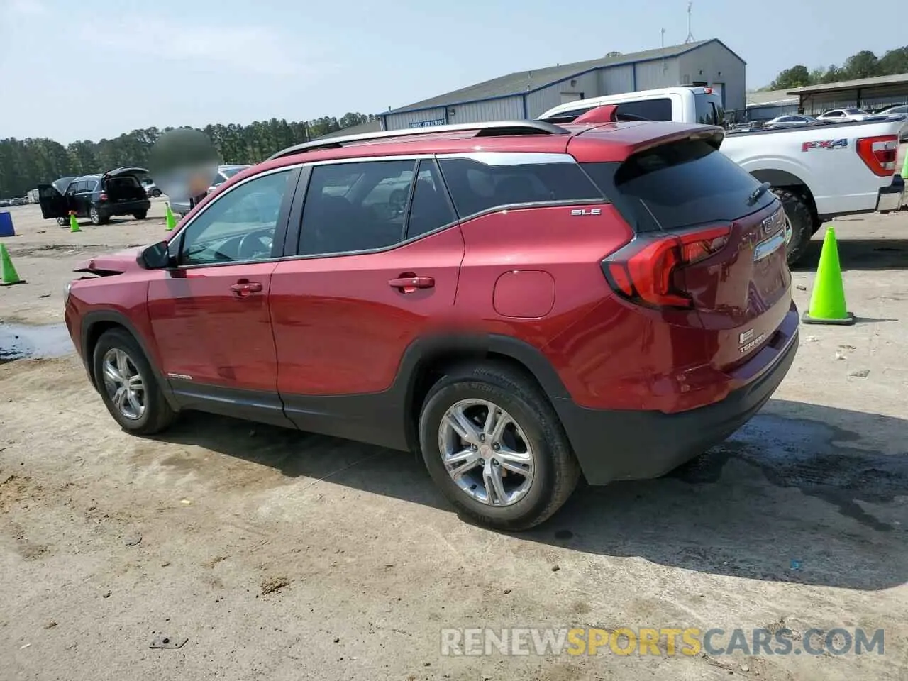 2 fotografías del automóvil dañado 3GKALMEVXML328434 GMC TERRAIN 2021