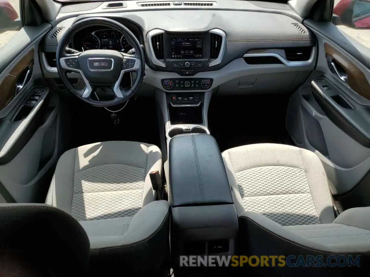 8 fotografías del automóvil dañado 3GKALMEVXML328434 GMC TERRAIN 2021