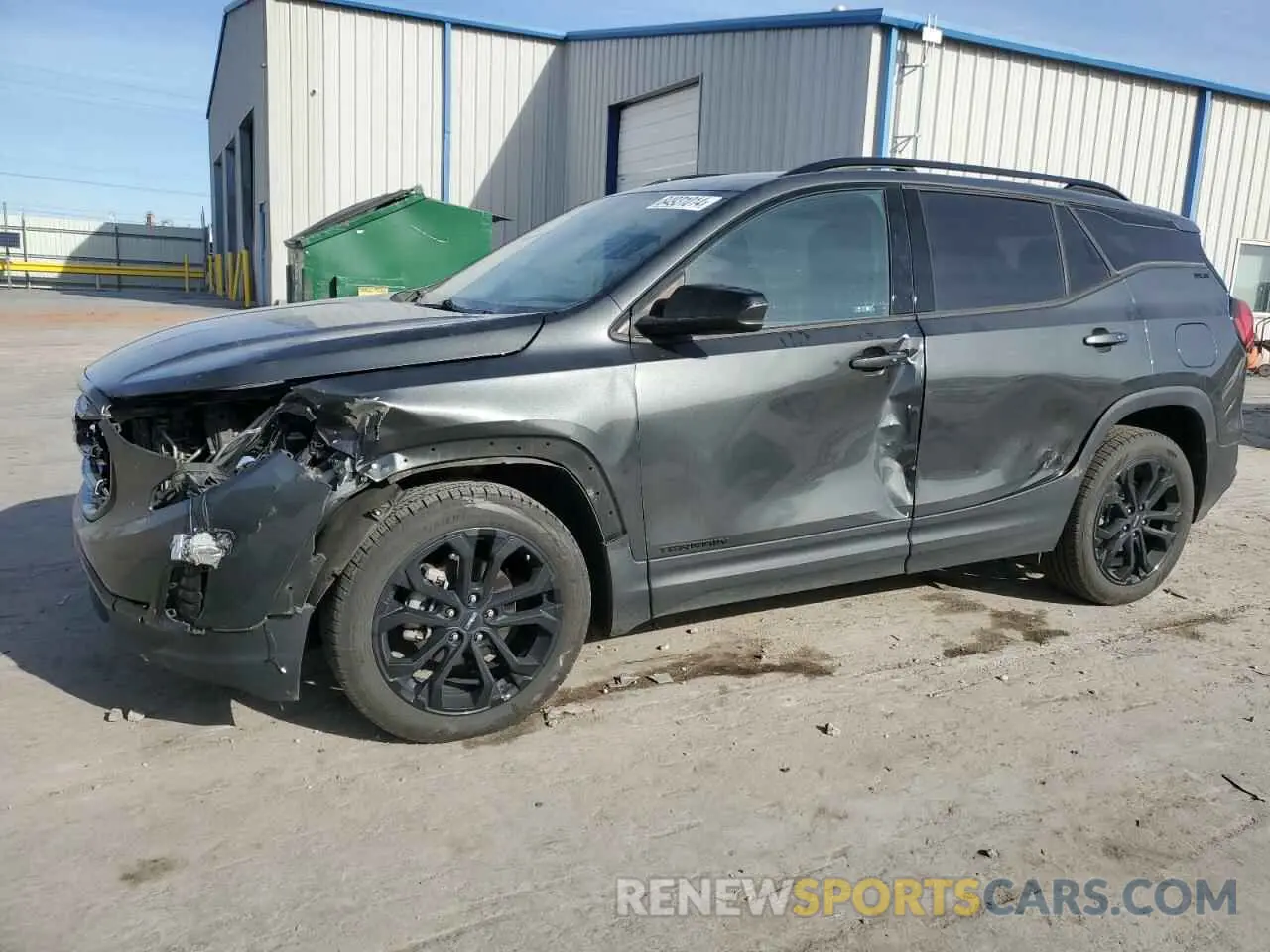 1 fotografías del automóvil dañado 3GKALMEVXML344648 GMC TERRAIN 2021