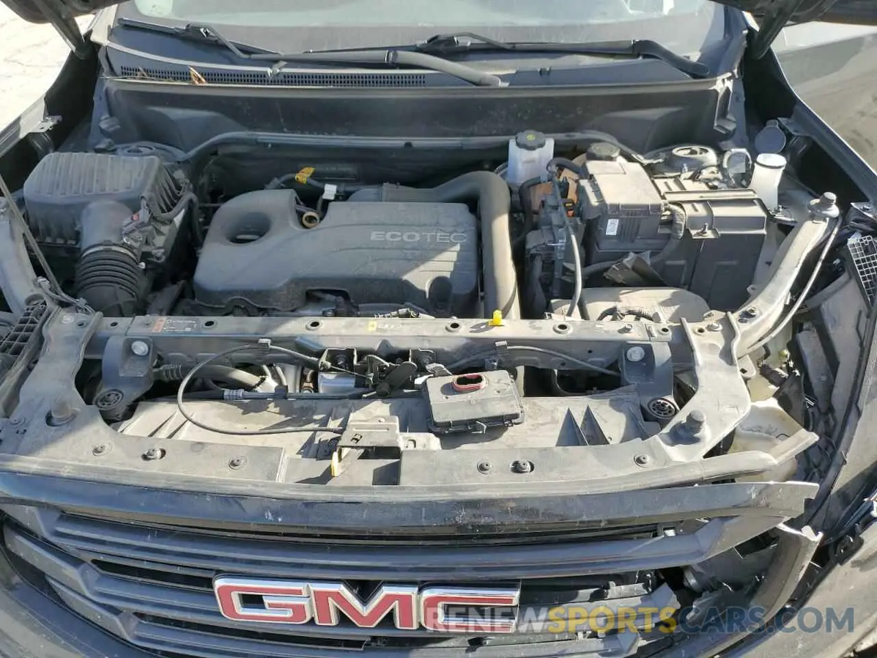 12 fotografías del automóvil dañado 3GKALMEVXML344648 GMC TERRAIN 2021