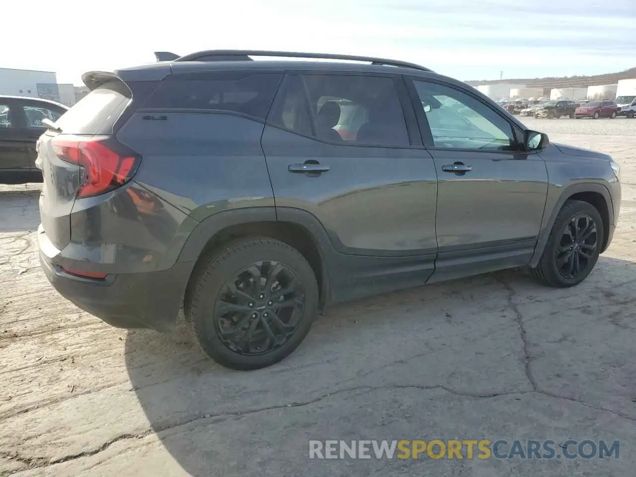 3 fotografías del automóvil dañado 3GKALMEVXML344648 GMC TERRAIN 2021