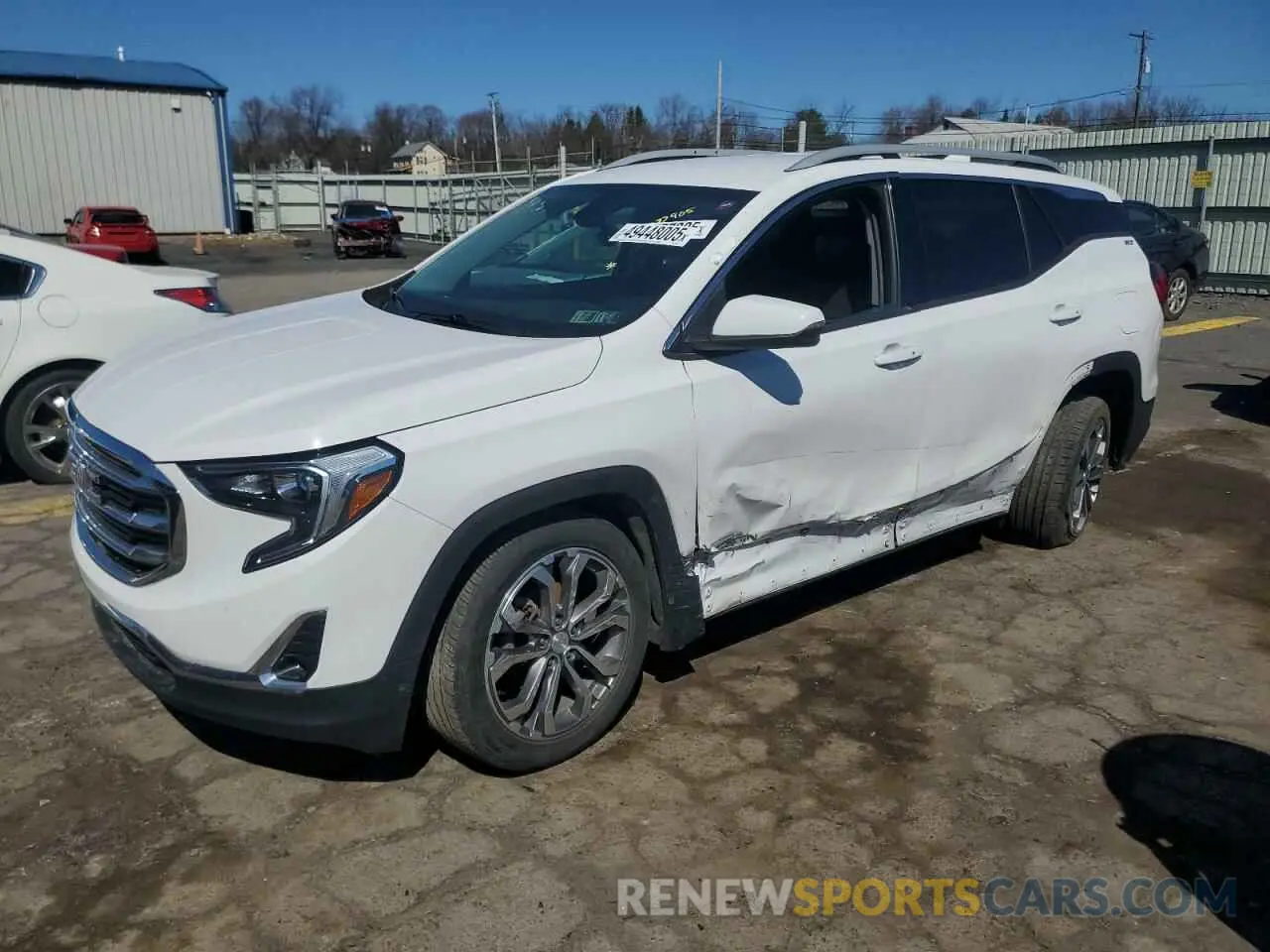 1 fotografías del automóvil dañado 3GKALPEV1ML325729 GMC TERRAIN 2021