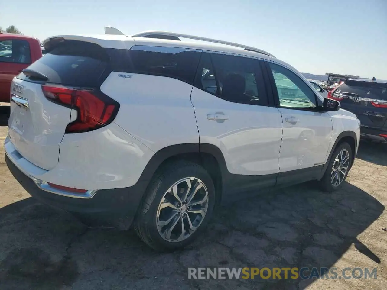 3 fotografías del automóvil dañado 3GKALPEV1ML325729 GMC TERRAIN 2021