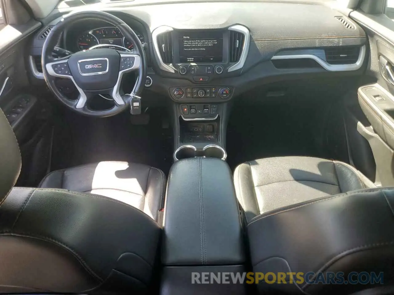 8 fotografías del automóvil dañado 3GKALPEV1ML325729 GMC TERRAIN 2021