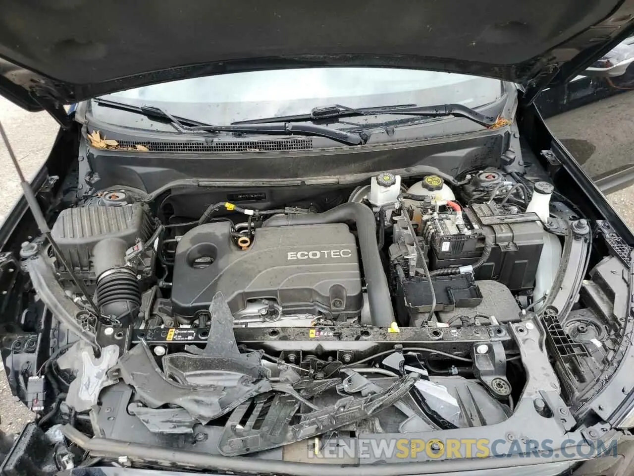 12 fotografías del automóvil dañado 3GKALPEV1ML383355 GMC TERRAIN 2021
