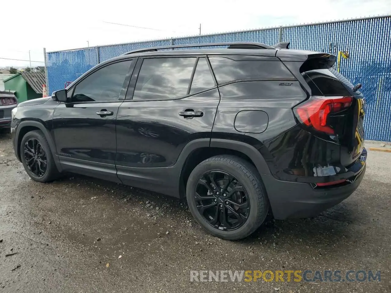 2 fotografías del automóvil dañado 3GKALPEV1ML383355 GMC TERRAIN 2021