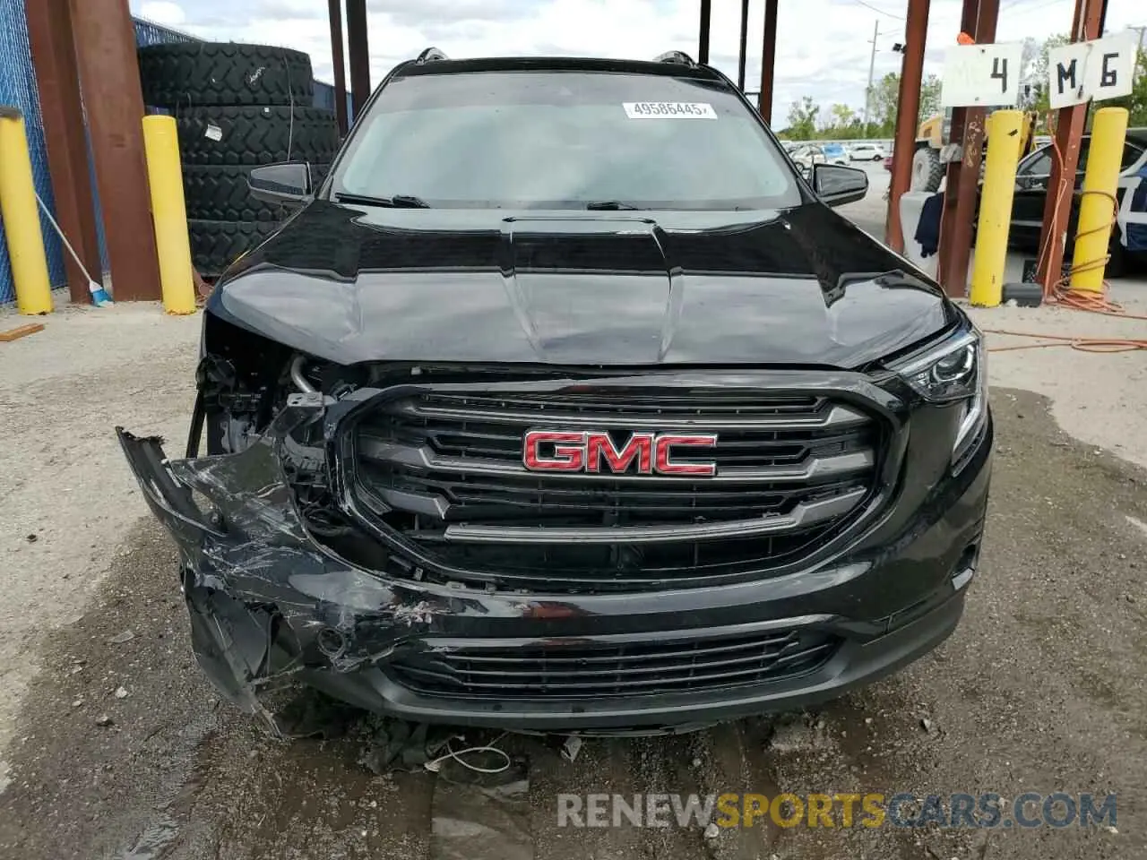 5 fotografías del automóvil dañado 3GKALPEV1ML383355 GMC TERRAIN 2021
