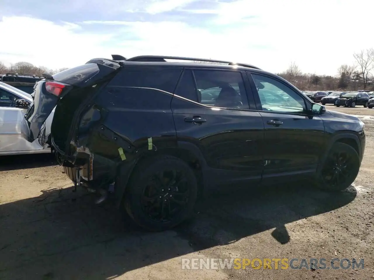 3 fotografías del automóvil dañado 3GKALPEV1ML387227 GMC TERRAIN 2021