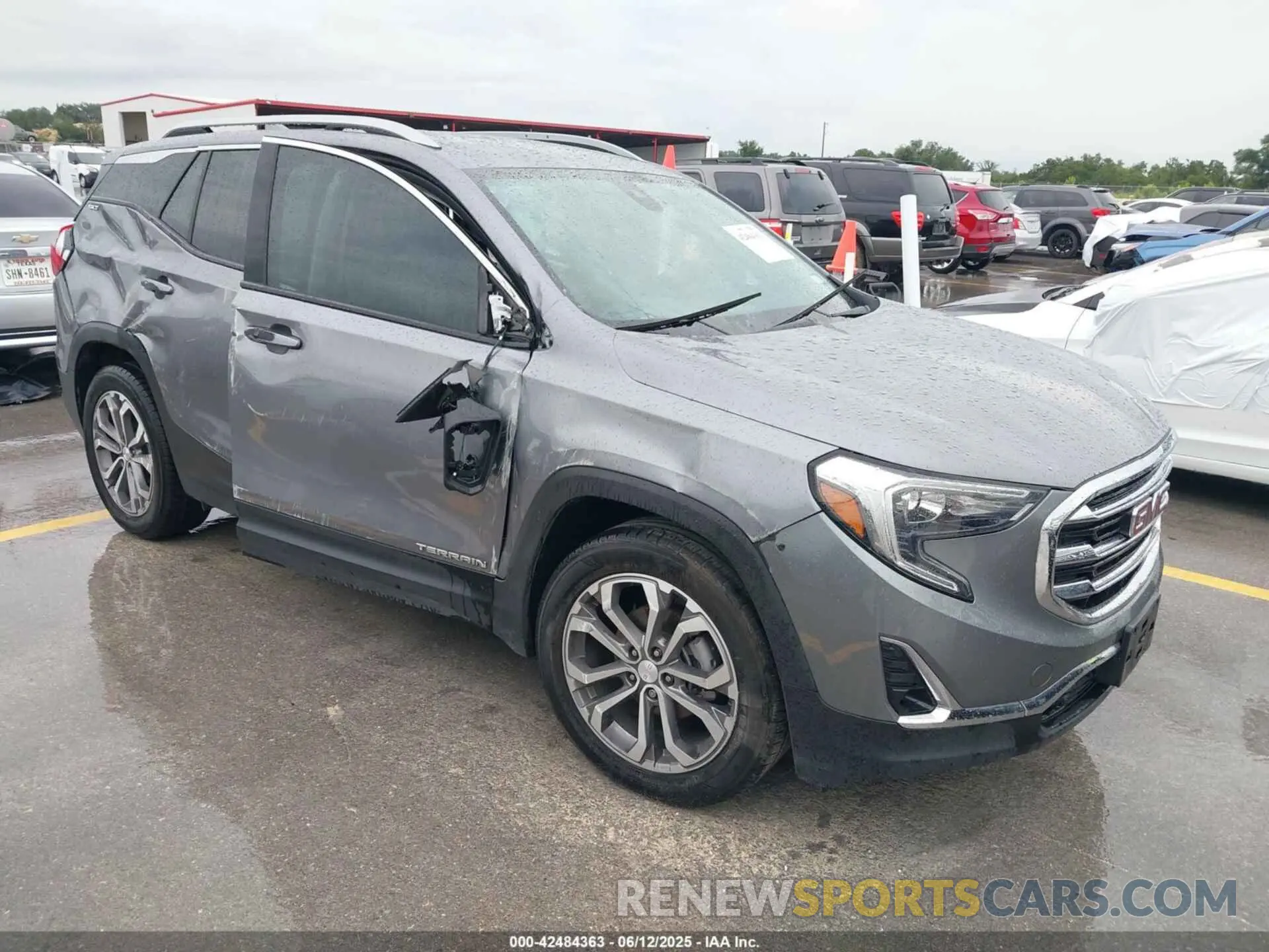 1 fotografías del automóvil dañado 3GKALPEV5ML376313 GMC TERRAIN 2021
