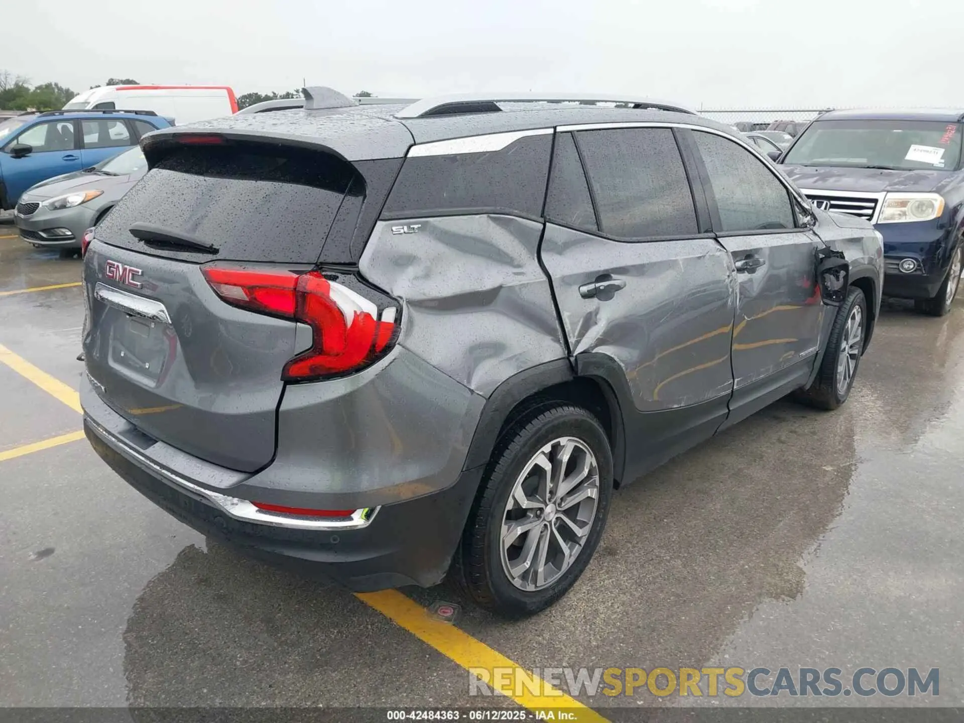 4 fotografías del automóvil dañado 3GKALPEV5ML376313 GMC TERRAIN 2021