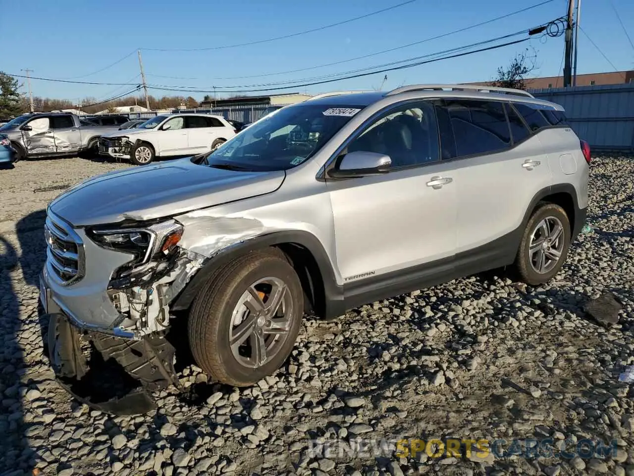 1 fotografías del automóvil dañado 3GKALPEV5ML395198 GMC TERRAIN 2021