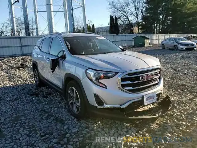 12 fotografías del automóvil dañado 3GKALPEV5ML395198 GMC TERRAIN 2021