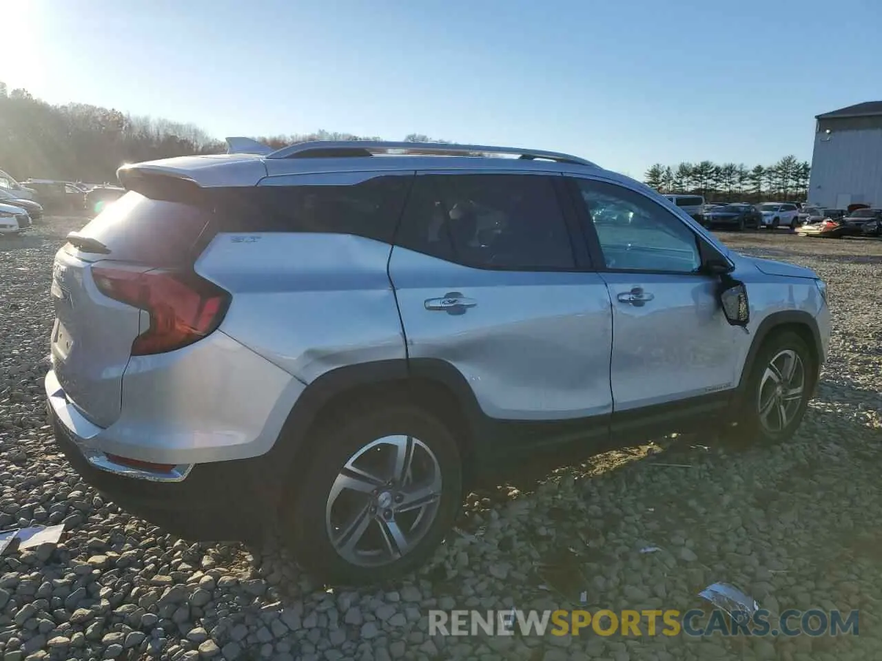 3 fotografías del automóvil dañado 3GKALPEV5ML395198 GMC TERRAIN 2021