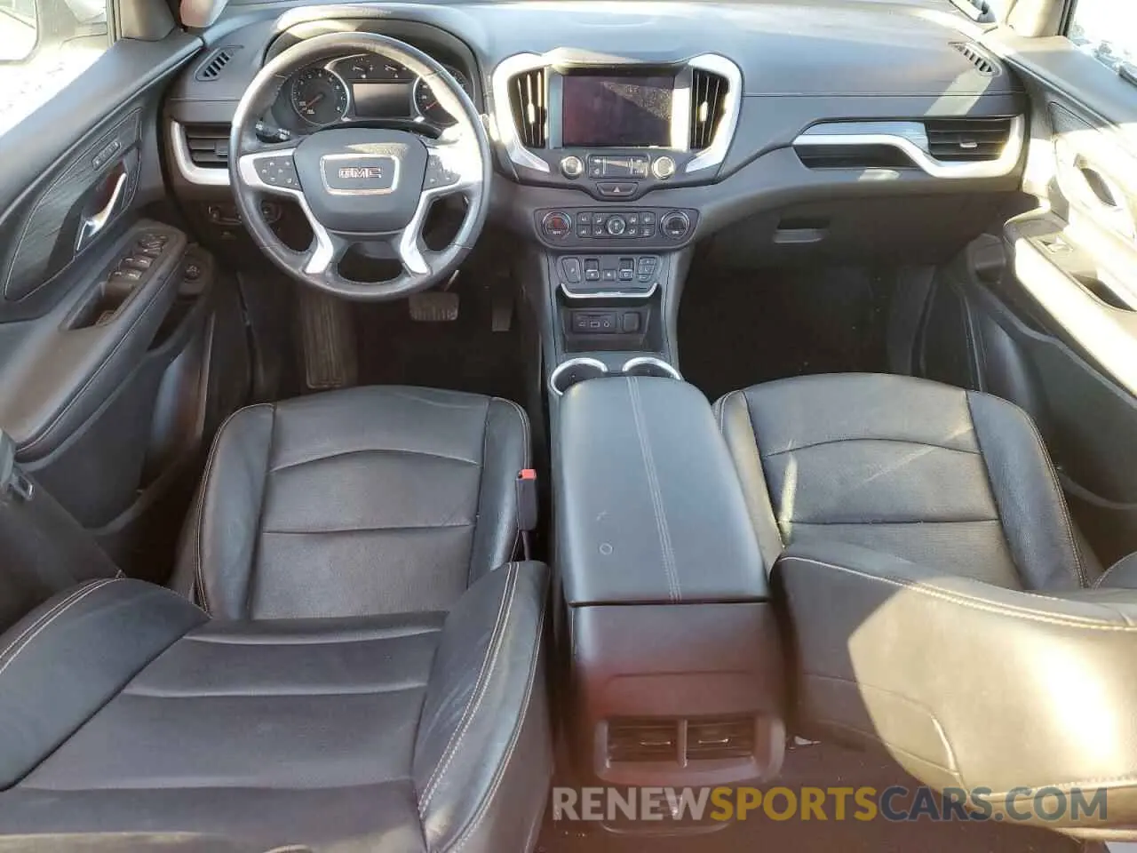 8 fotografías del automóvil dañado 3GKALPEV5ML395198 GMC TERRAIN 2021