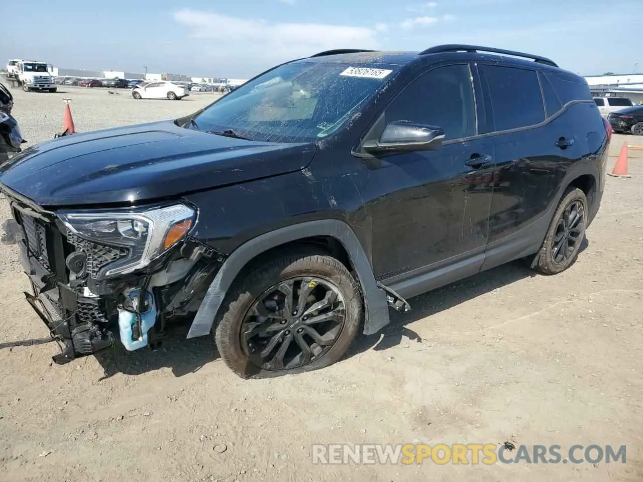 1 fotografías del automóvil dañado 3GKALPEV6ML345118 GMC TERRAIN 2021