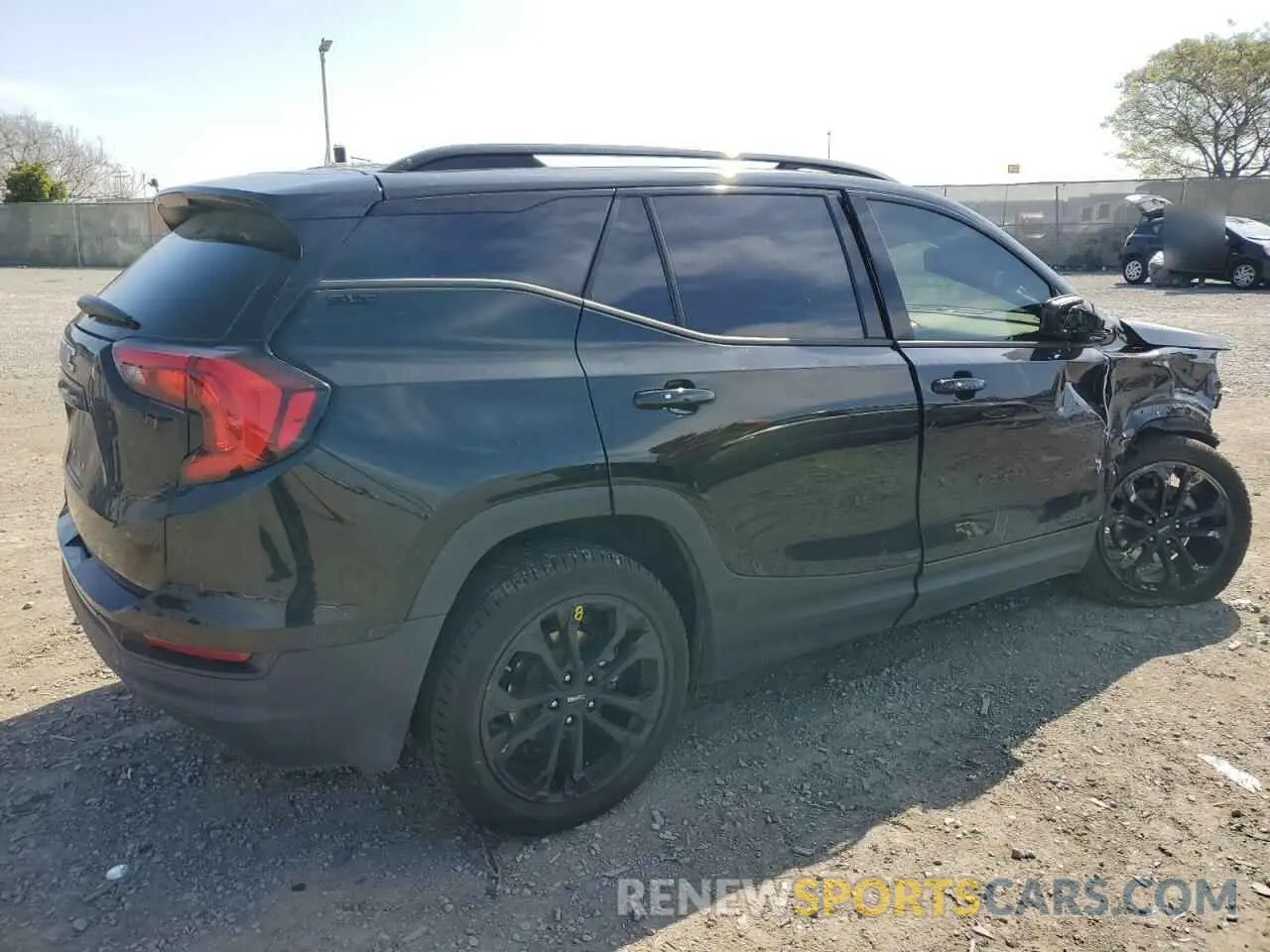 3 fotografías del automóvil dañado 3GKALPEV6ML345118 GMC TERRAIN 2021