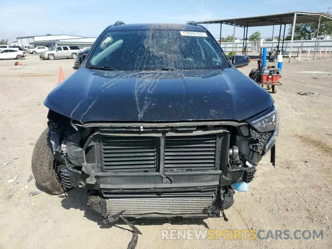 5 fotografías del automóvil dañado 3GKALPEV6ML345118 GMC TERRAIN 2021