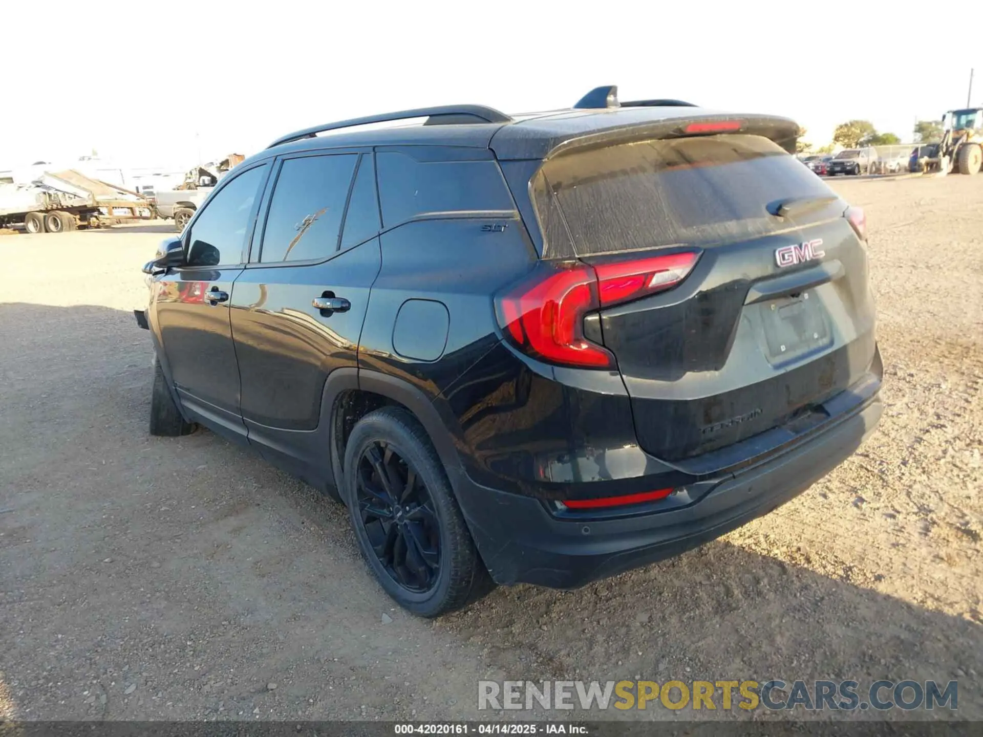3 fotografías del automóvil dañado 3GKALPEV6ML345507 GMC TERRAIN 2021