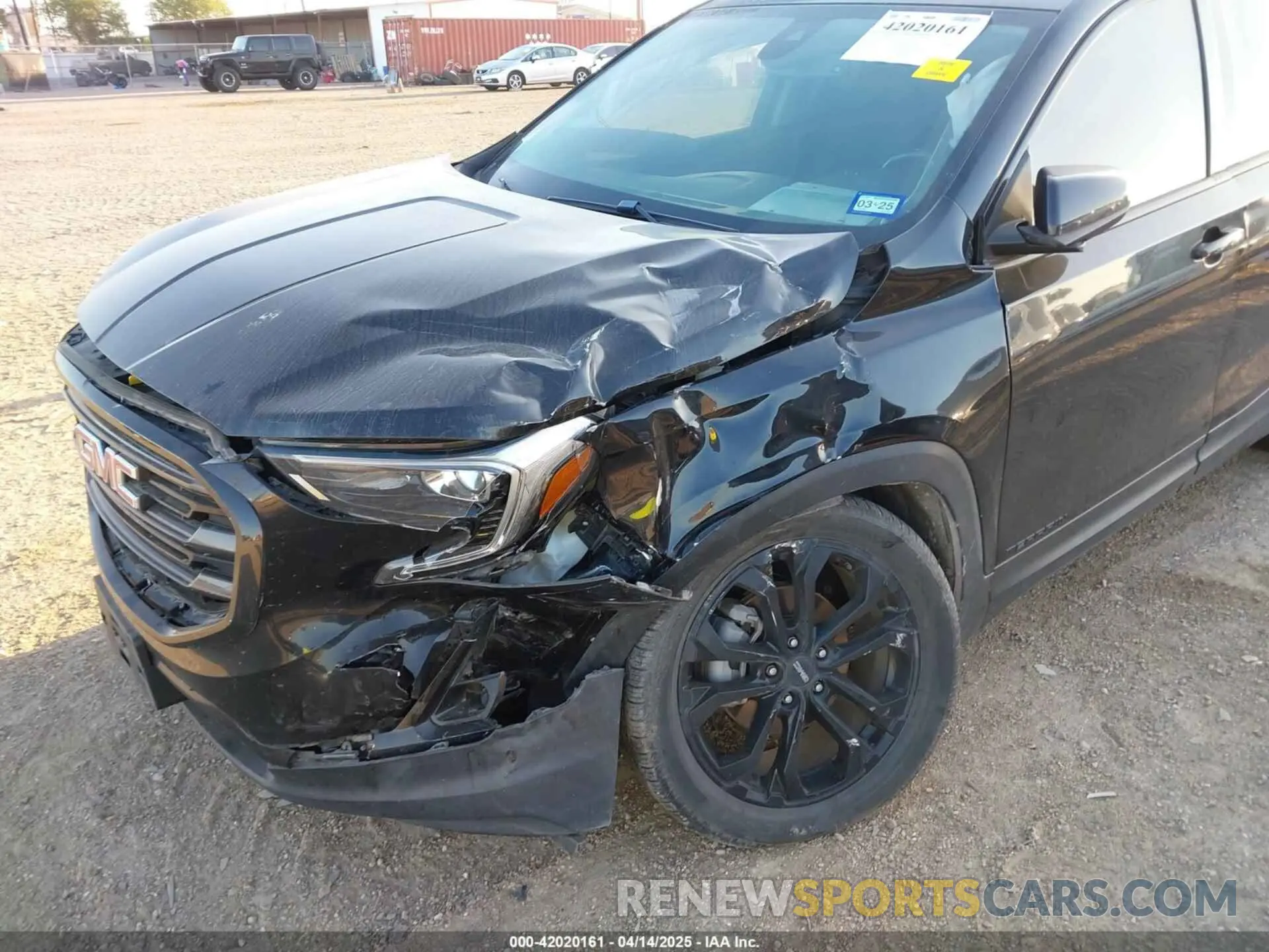 6 fotografías del automóvil dañado 3GKALPEV6ML345507 GMC TERRAIN 2021