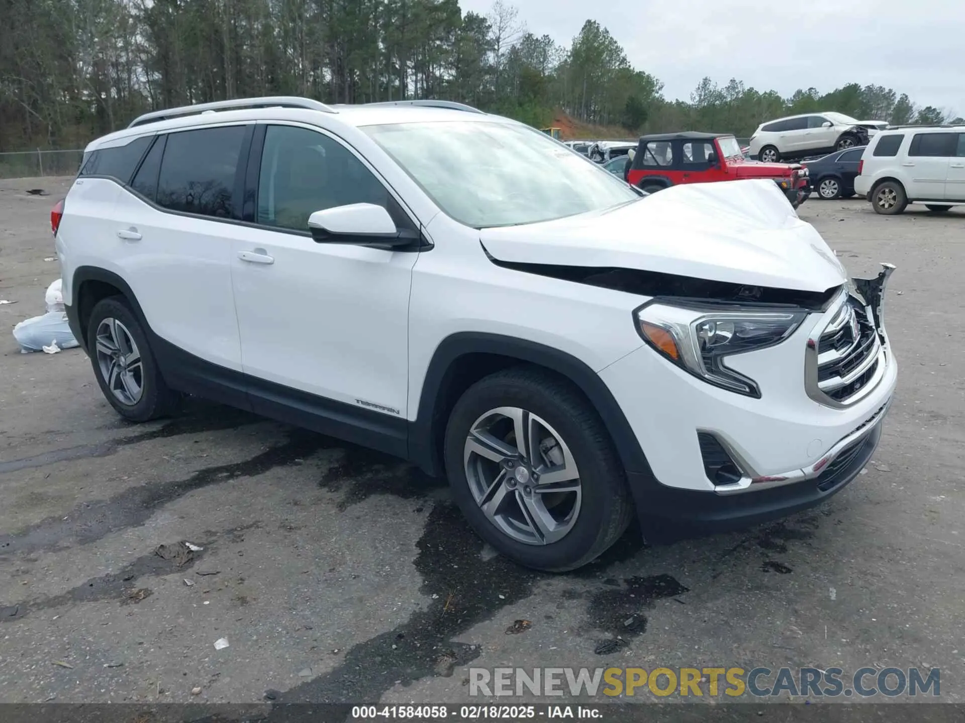 1 fotografías del automóvil dañado 3GKALPEV7ML310653 GMC TERRAIN 2021
