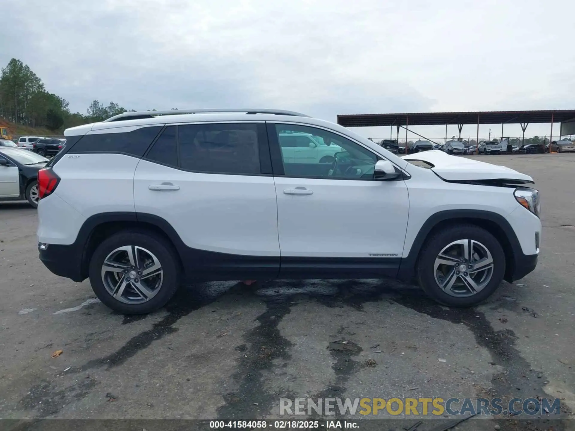 13 fotografías del automóvil dañado 3GKALPEV7ML310653 GMC TERRAIN 2021