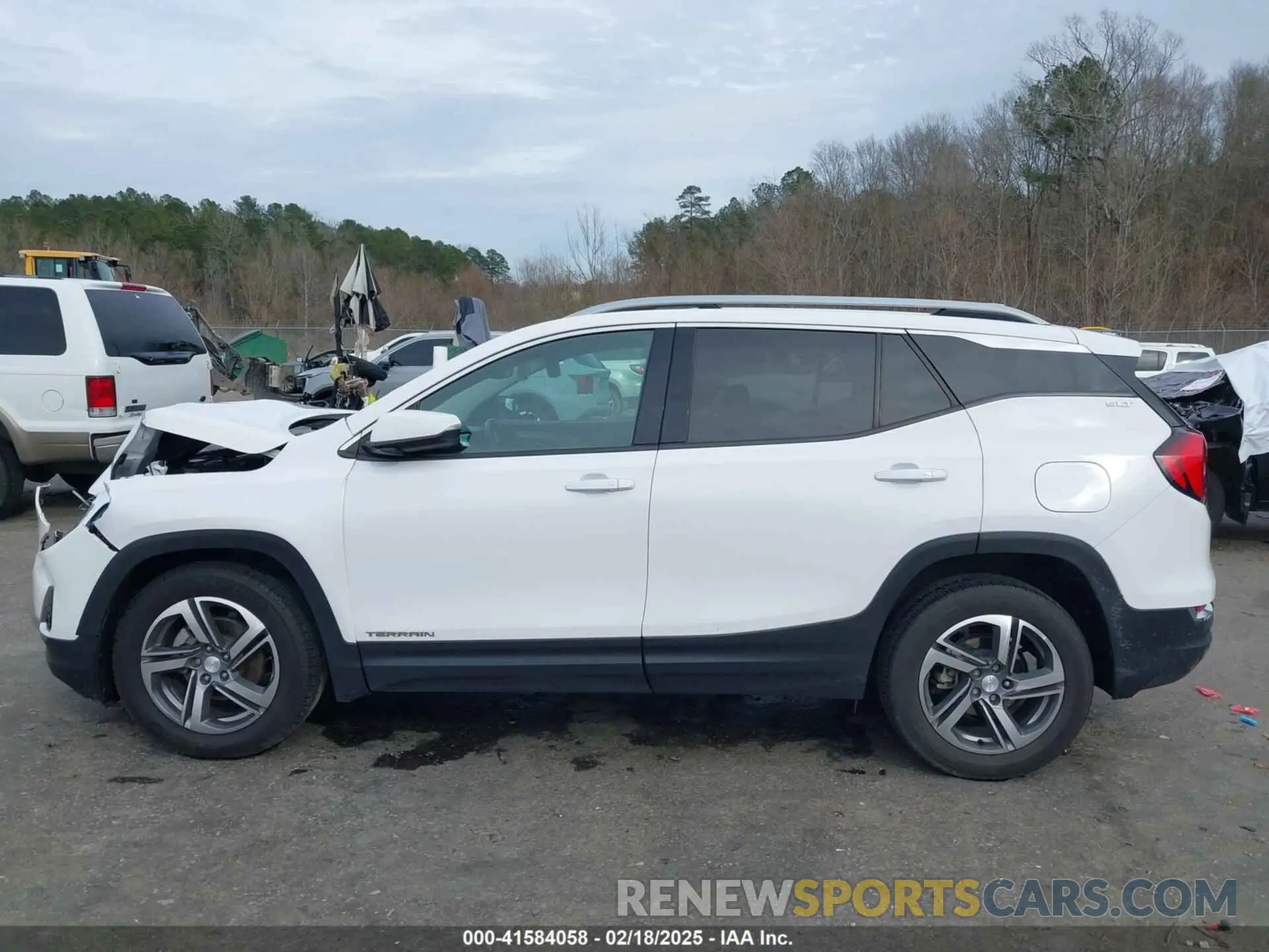 14 fotografías del automóvil dañado 3GKALPEV7ML310653 GMC TERRAIN 2021