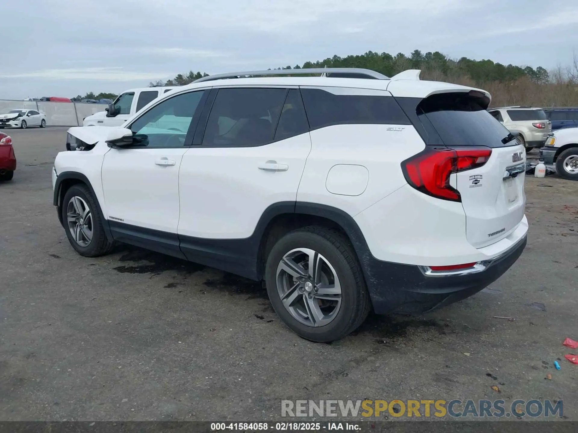 3 fotografías del automóvil dañado 3GKALPEV7ML310653 GMC TERRAIN 2021