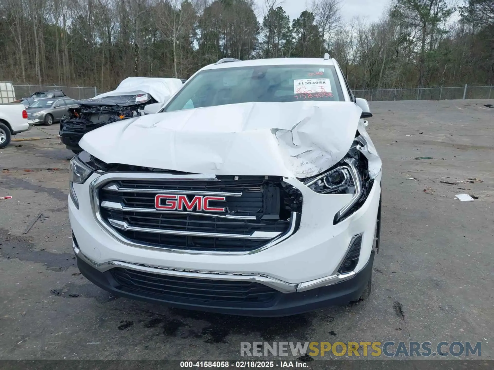 6 fotografías del automóvil dañado 3GKALPEV7ML310653 GMC TERRAIN 2021