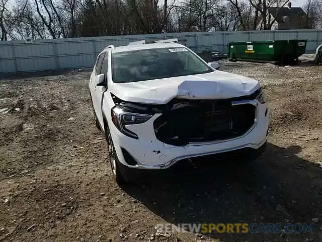 14 fotografías del automóvil dañado 3GKALPEV7ML313553 GMC TERRAIN 2021