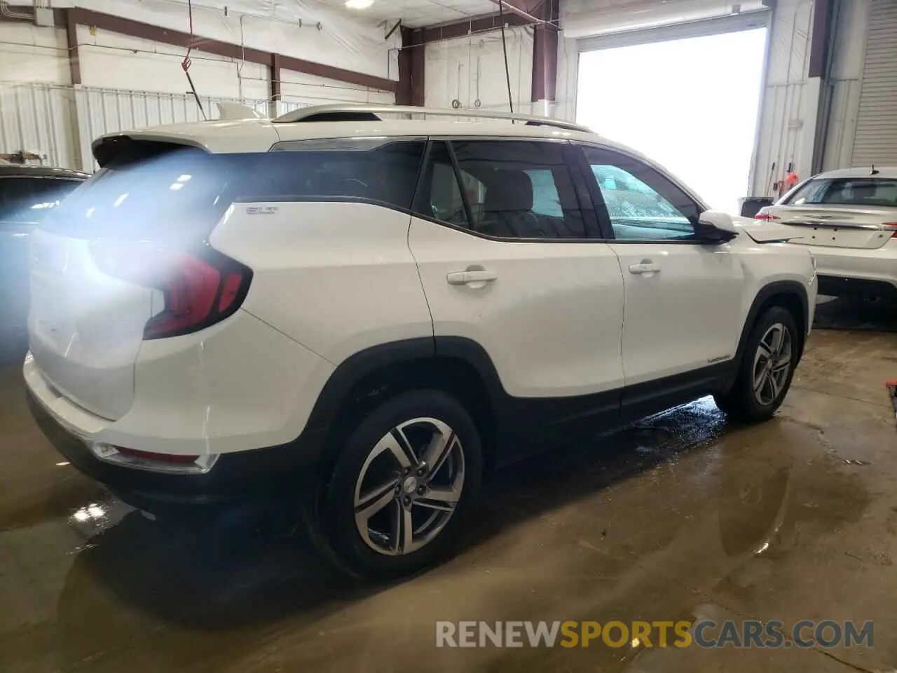 3 fotografías del automóvil dañado 3GKALPEV7ML313553 GMC TERRAIN 2021