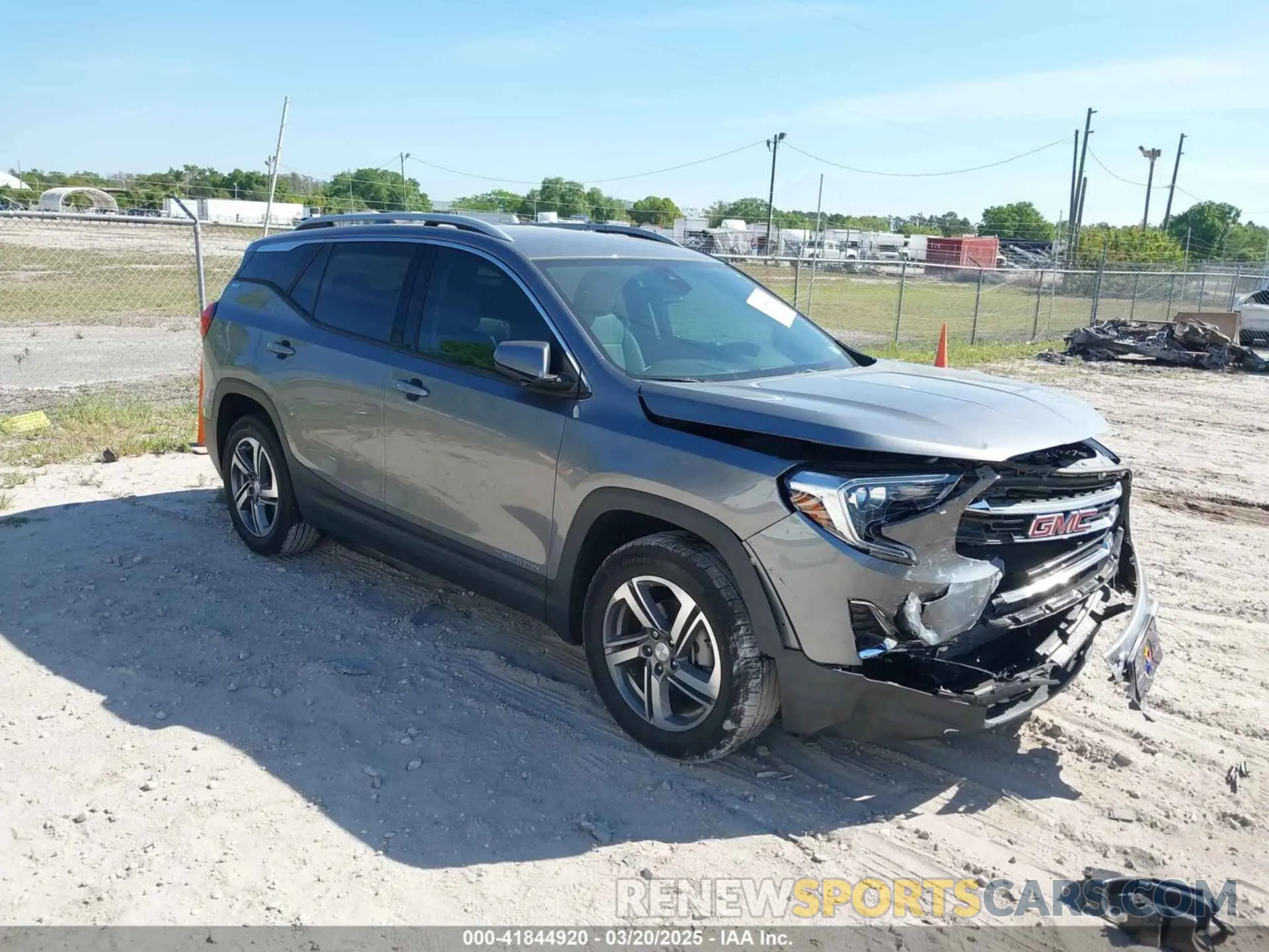 1 fotografías del automóvil dañado 3GKALPEV7ML316534 GMC TERRAIN 2021