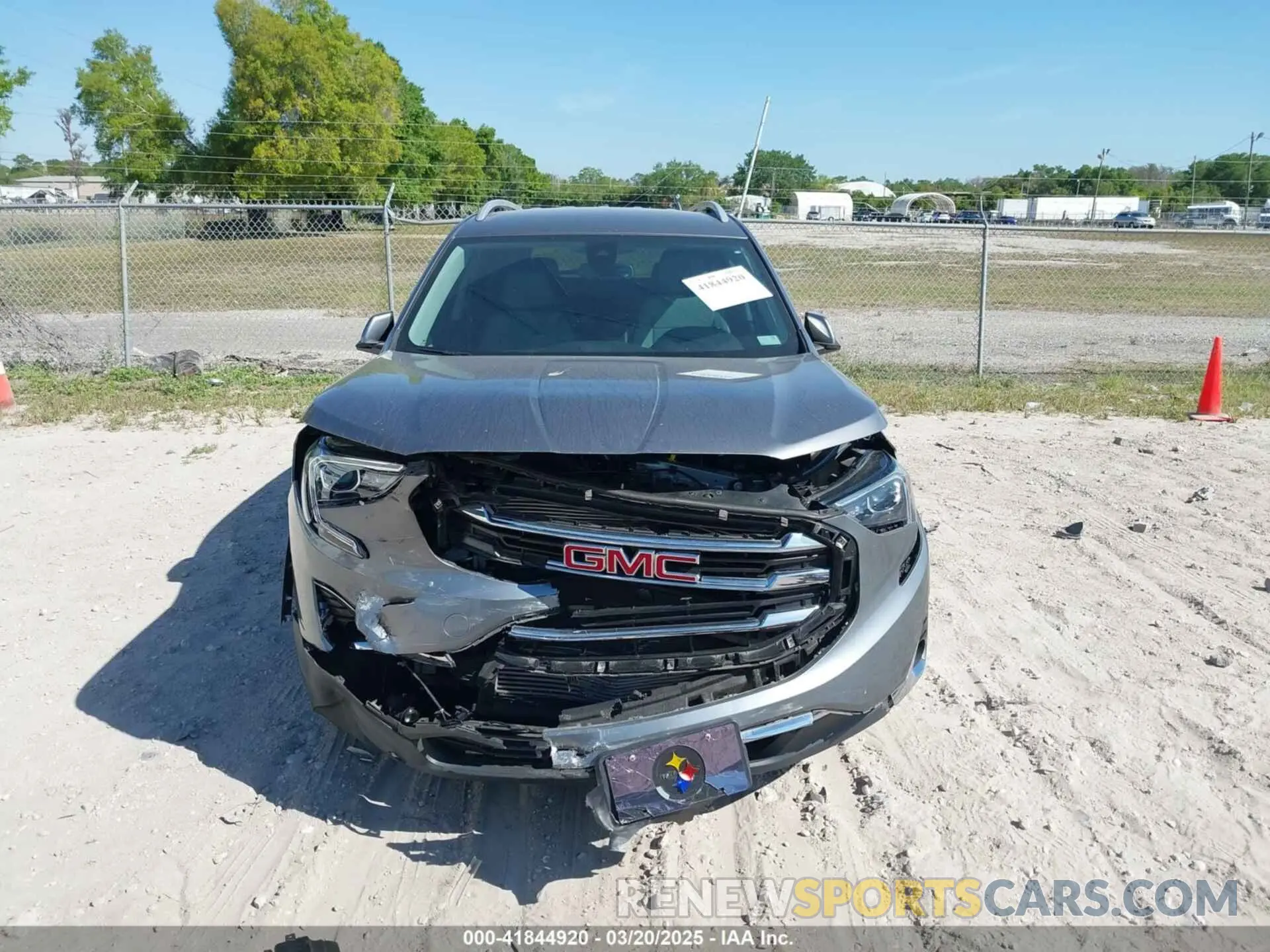 12 fotografías del automóvil dañado 3GKALPEV7ML316534 GMC TERRAIN 2021