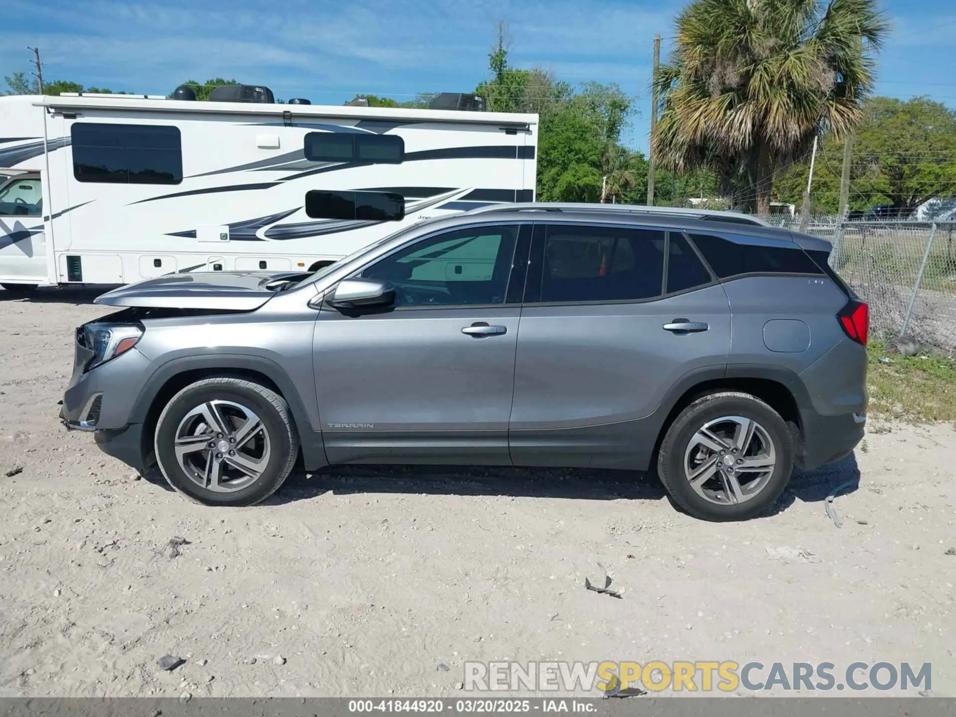 14 fotografías del automóvil dañado 3GKALPEV7ML316534 GMC TERRAIN 2021