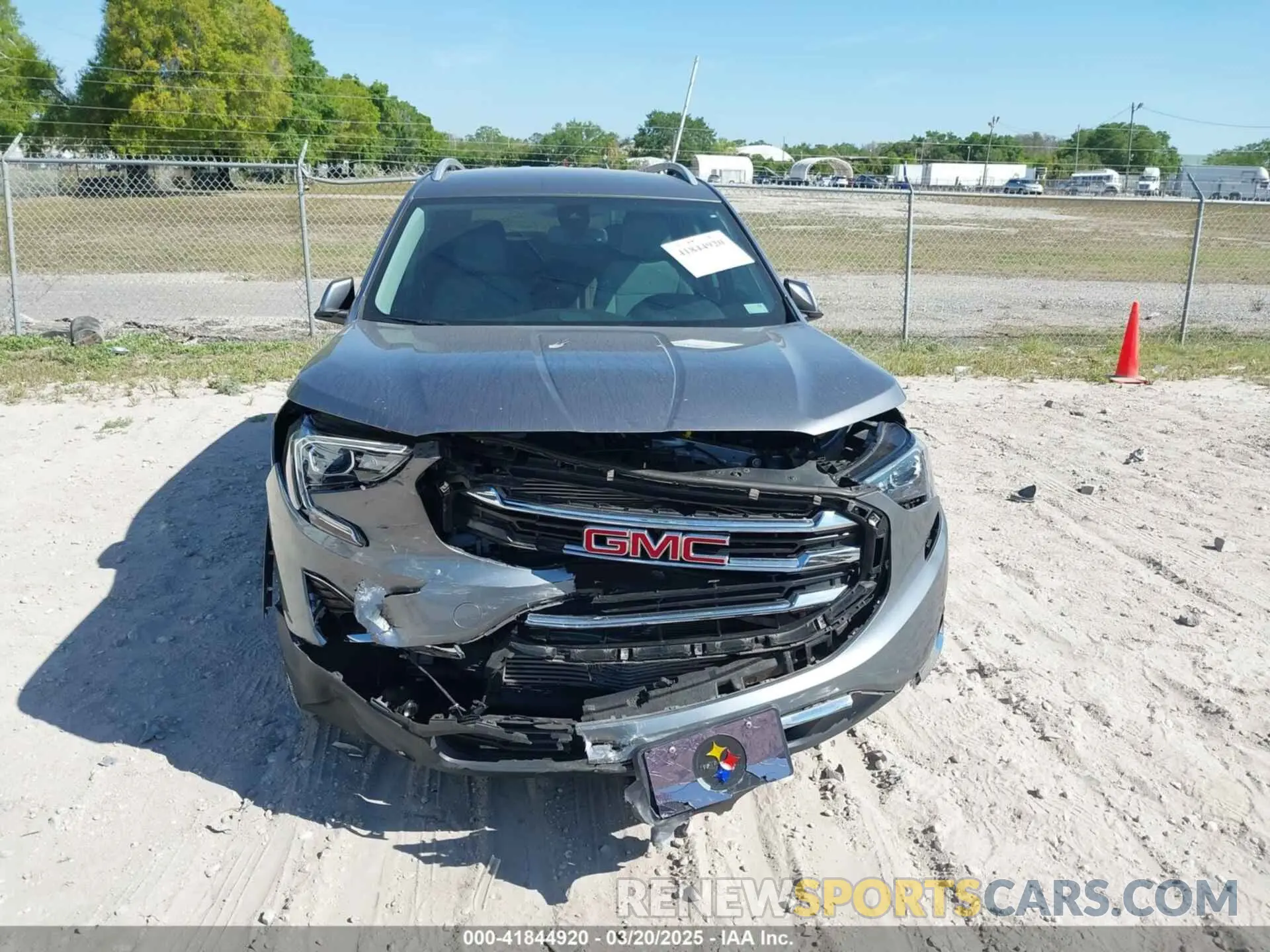 6 fotografías del automóvil dañado 3GKALPEV7ML316534 GMC TERRAIN 2021