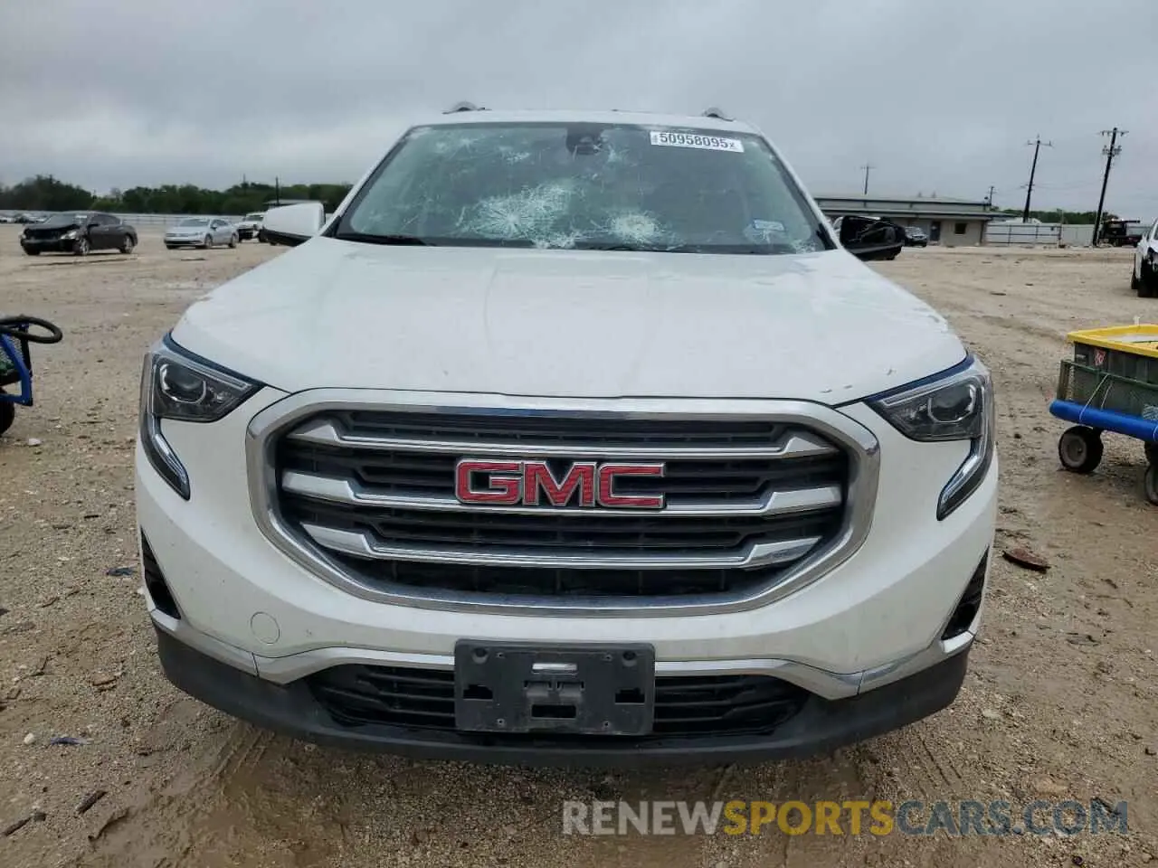 5 fotografías del automóvil dañado 3GKALPEV7ML335844 GMC TERRAIN 2021