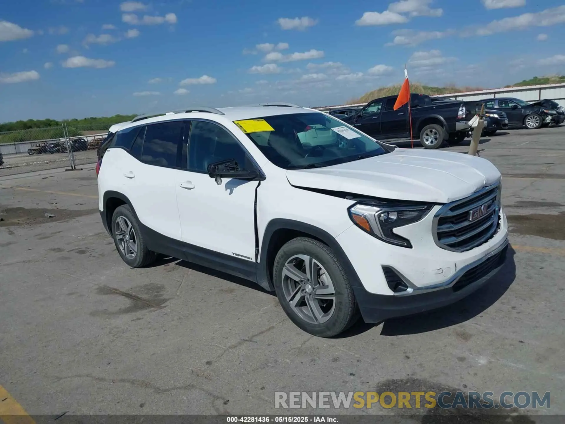 1 fotografías del automóvil dañado 3GKALPEV7ML391587 GMC TERRAIN 2021