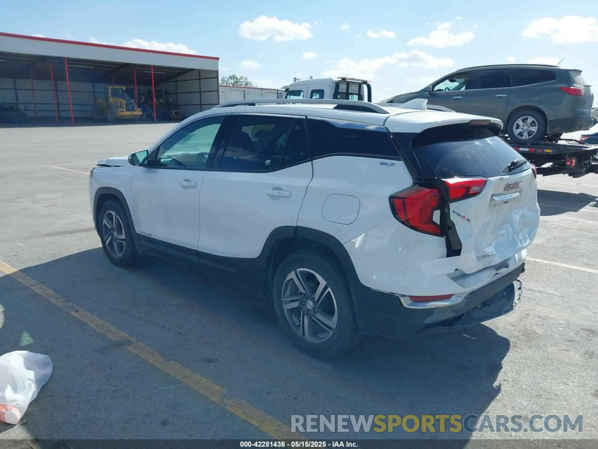 3 fotografías del automóvil dañado 3GKALPEV7ML391587 GMC TERRAIN 2021