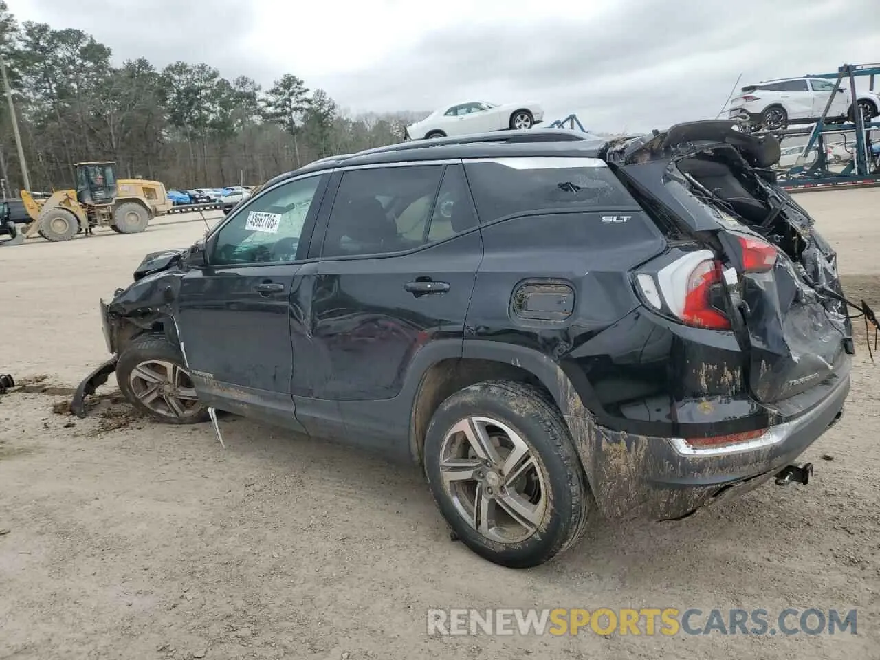 2 fotografías del automóvil dañado 3GKALPEV8ML391808 GMC TERRAIN 2021