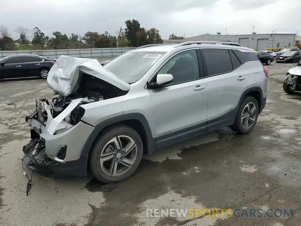 1 fotografías del automóvil dañado 3GKALPEV9ML304403 GMC TERRAIN 2021