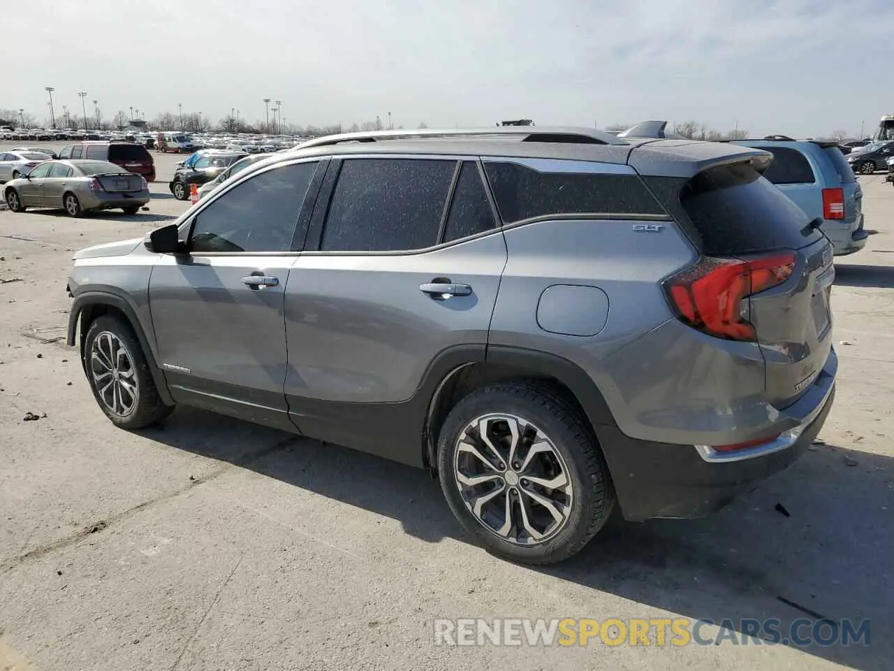 2 fotografías del automóvil dañado 3GKALPEV9ML308483 GMC TERRAIN 2021
