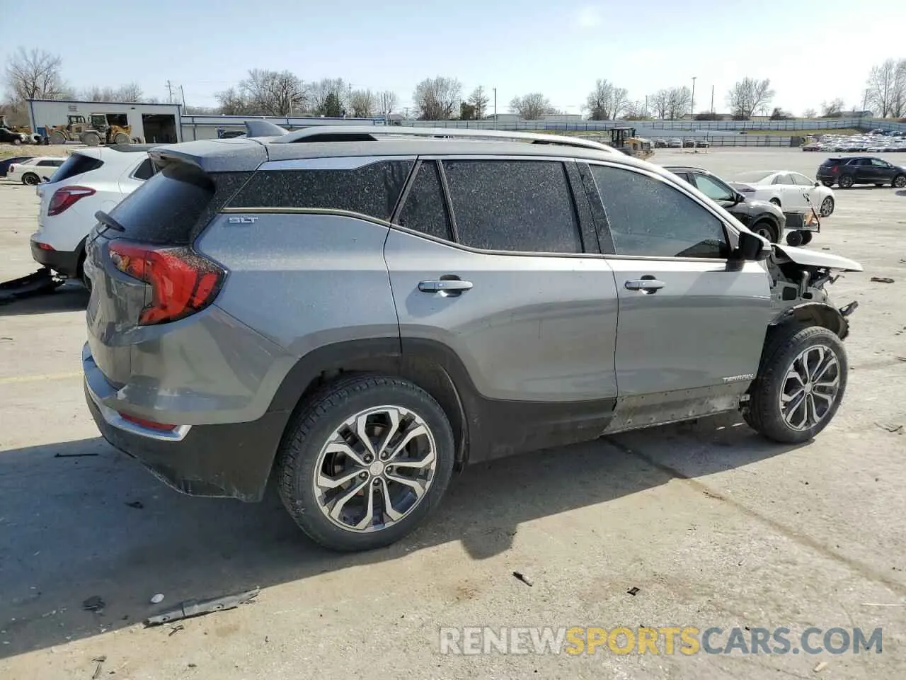 3 fotografías del automóvil dañado 3GKALPEV9ML308483 GMC TERRAIN 2021