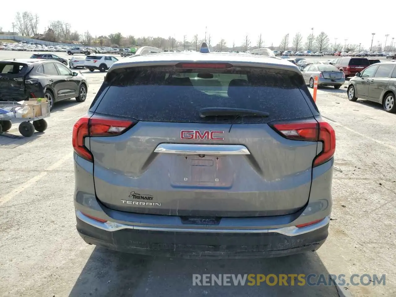 6 fotografías del automóvil dañado 3GKALPEV9ML308483 GMC TERRAIN 2021